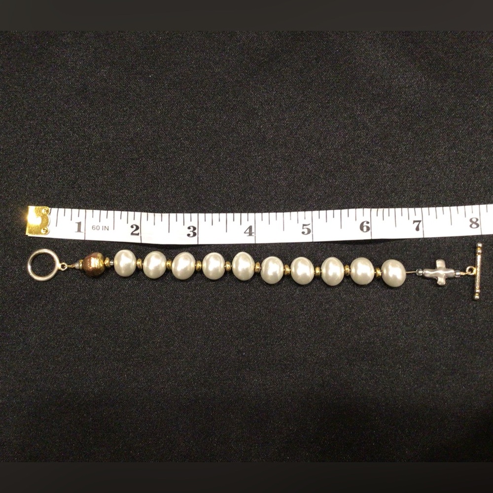 Decade Pearl Beaded Bracelet